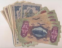 1930. 20P + 1932. 50P (5x) + 1945. 50P + 1930. 100P (8x) + 1945. 100P (10x) + 1945. 500P (9x) T:III,...