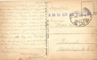 Odessa, Deribas-Strasse / street "M.Kir. 210. Hegyi Távb. Osztag. Tábori Posta"