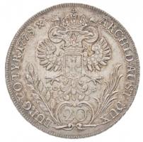 Ausztria 1778VC-S 20kr Ag "Mária Terézia" Hall (6,05g) T:1-,2 / 
Austria 1778VS-S 20 Kreu...