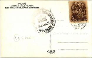 1938 Ipolyság, Országzászló szentelés, bevonulás / flag, ceremony, entry of the Hungarian troops, &#...