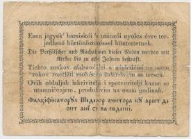 1849. 15kr "Kossuth bankó" T:III,III- szakadás
Adamo G102