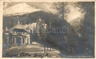 1924 Tátra, Tarajkai kioszk, Nagyvendéglő és kávéház / kiosk, restaurant, cafe, Heller Hrebienku photo (Rb)