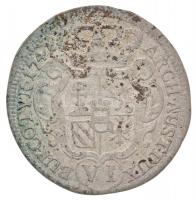 Ausztria 1741. 6kr Ag "Mária Terézia" (3g) T:2 kis patina / 
Austria 1741. 6 Kreuzer Ag &...