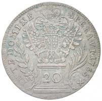 Ausztria 1765W-I 20kr Ag "I. Ferenc" (6,48g) T:1-,2 / 
Austria 1765W-I 20 Kreuzer Ag &quo...