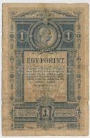 1882. 1Ft T:III- / 
Hungary 1882. 1 Forint C:VG 
Adamo G125