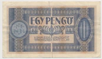 1938. 1P "*H 619/087096" T:III /
Hungary 1938. 1 Pengő "*H 619/087096" C:F
Ada...