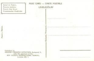 Francia cserkész; kiadja a Magyar Cserkész Szövetség / French boy scout s: Márton L
