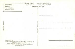 Vízicserkész; kiadja a Magyar Cserkész Szövetség / Seepfadfinder, seascout s: Márton L