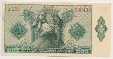 1940. 2P T:II /
Hungary 1940. 2 Pengő C:XF 
Adamo P2