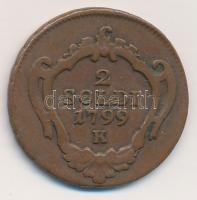Olasz Államok / Gorizia 1799K 2s Cu T:2-
Italian States / Gorizia 1799K 2 Soldi Cu C:VF