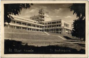 Szliács-fürdő, Sliac Kúpele; Palota szálloda / St. Restorácia / palace hotel, photo