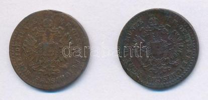 1858B 5/10kr Cu + 1859B 5/10kr Cu T:2,2- hajlott lemez
Adamo M3