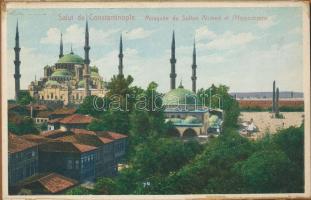 Constantinople, Istanbul; Collection Ludwigsohn - leporellocard with 12 postcards