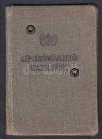 1939 Gépjárművezetői igazolvány rákosszentmihályi gyógyszerész részére személyautóra és motorkerépárra