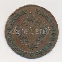 Ausztria 1800A 1/4kr Cu T:3 ph. Austria 1800A 1/4 Kreuzer Cu C:F edge error Krause KM#2105