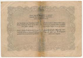 1848. 100Ft "Kossuth bankó" T:III- nagyobb szakadás, ragasztónyom /
Hungary 1848. 100Ft &...