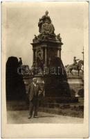 Vienna, Wien; Maria Theresien Denkmal / monument, Gustav Maresch photo