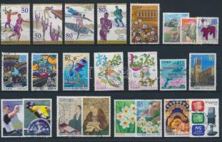 23 stamps, 23 db bélyeg, közte 4 db sor