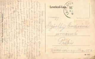 Lajtaszentmiklós, Neudörfl an der Leitha; Vasútállomás, Bahnhof, Verlag von Bruchdruckerei Schön / r...