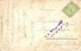 Stryi, Stryj, Rynek w przyszlosci, Ringplatz, Verlag Schönfeld / main square in the future, fun coll...