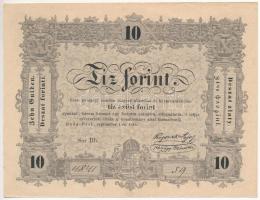1848. 10Ft Kossuth bankó T:II /  Hungary 1848. 10 Forint C:XF Adamo G111