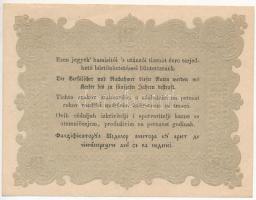 1848. 10Ft "Kossuth bankó" T:II  / 
Hungary 1848. 10 Forint C:XF
Adamo G111