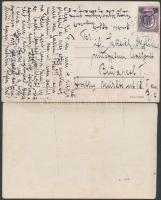 10 db régi képeslap magyar színésznőkkel / 10 Hungarian actress postcards