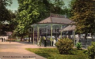 Rogaska Slatina, Rohitsch-Sauerbrunn; Styria Brunnen / fountain (EM)