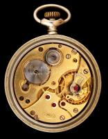 cca 1910 Doxa Anti-magnetic másodpercmutatós zsebóra,megsárgult üveggel, szériaszámmal (2428078), mű...