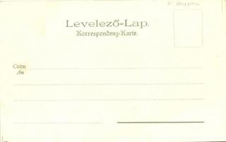 ~1899 Balatonfüred, Móló, Kunstanstalt Kosmos 137. litho s: Geiger R