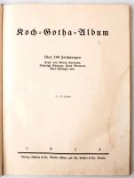 Koch-Gotha Album. Bécs - Berlin, 1914, Ullstein - Eysler. Későbbi félvászon kötésben, kissé foltos l...