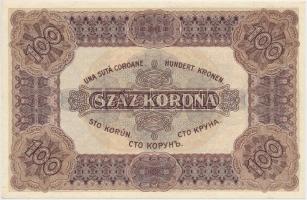 1920. 100K "Orell Füssli Zürich" (5x) sorszámkövetők T:I,I- kis sarokhajlások /
Hungary 1...