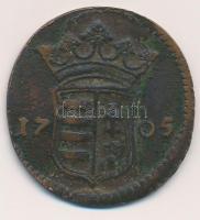 1705. X Poltura Cu "II. Rákóczi Ferenc" (7,17g) T:2- patina 1705. X Poltura Cu "Francis II Rákóczi" (7,17g) C:VF patina Huszár: 1535 Unger II.: 1133.a