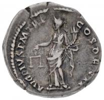 Római Birodalom / Róma / Antoninus Pius 138. Denár Ag (3,55g) T:2,2- / 
Roman Empire / Rome / Anton...