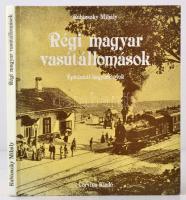 Rubinszky Mihály: Régi magyar vasútállomások építészeti hagyományok. Budapest, 1983, Corvina. Illusztrált kiadói kemény kötésben