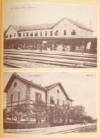 Rubinszky Mihály: Régi magyar vasútállomások építészeti hagyományok. Budapest, 1983, Corvina. Illusz...