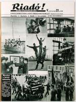 1941 A Riadó! a Légoltalmi Liga lapja V. évfolyamának 21. száma
