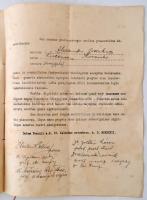 1932. november 18. a pozsonyi Evangélikus Teológiai Akadémia (Academia theologica Posoniensi) diákjá...