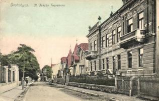 Drohobych, Drohobycz; Ul. Jakoba Feursteina / street (EK)