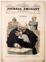 1901 Journal Amusant, journal humoristique No.109 - francia nyelvű vicclap, illusztrációkkal, 16p / French humor magazine