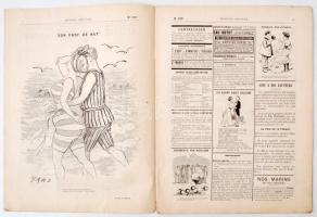 1901 Journal Amusant, journal humoristique No.109 - francia nyelvű vicclap, illusztrációkkal, 16p / ...