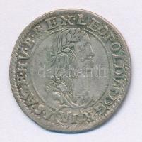 1670K-B 6kr Ag "I. Lipót" Körmöcbánya (2,96g) T:2,2-  Hungary 1670. 6 Kreuzer Ag "Leopold I" Kremnitz (2,96g) C:XF,VF Huszár: 1450., Unger II.: 1072.