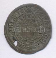 1695C-H 3kr Ag "I. Lipót" Pozsony (1,36g) T:3 lyuk.
Hungary 1695. 3 Kreuzer Ag "Leop...