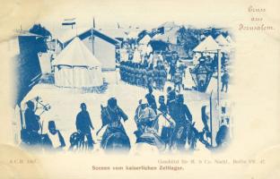 Jerusalem German Emperors tent-camp