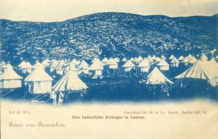 Jerusalem German Emperors tent-camp