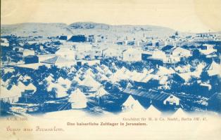 Jerusalem German Emperors tent-camp