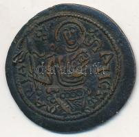 1172-1196. Rézpénz Cu "III. Béla" (3,28g) T:2-,3 lyuk. Huszár 72., Unger I.: 114.