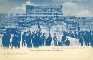 Jerusalem German Emperor and Turkish Sultan