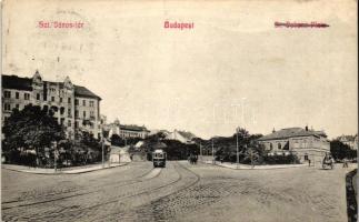 Budapest I. Szent János tér, villamos