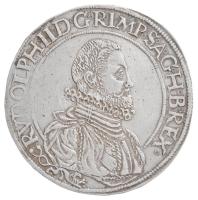 Ausztria 1588. Tallér Ag "II. Rudolf" Joachimsthal (28,81g) T:2- ph., kis patina /  Austria 1588. Thaler Ag "Rudolf II" Joachimsthal (28,81g) C:VF edge error, small patina Davenport 8078.